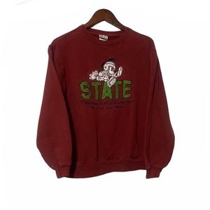 Vintage Disney Mickey Mouse Football Sweatshirt